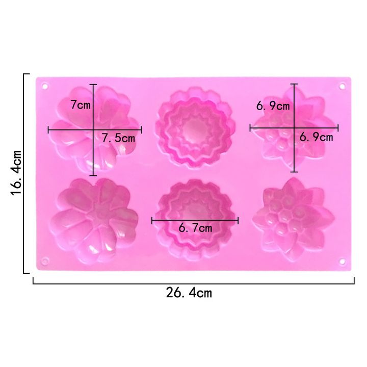 Silicone Casting Mold - Flowers — image 2