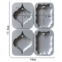 Silicone Casting Mold for Ornaments with a Hole — image 3
