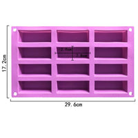 Silicone Casting Mold - Rectangles