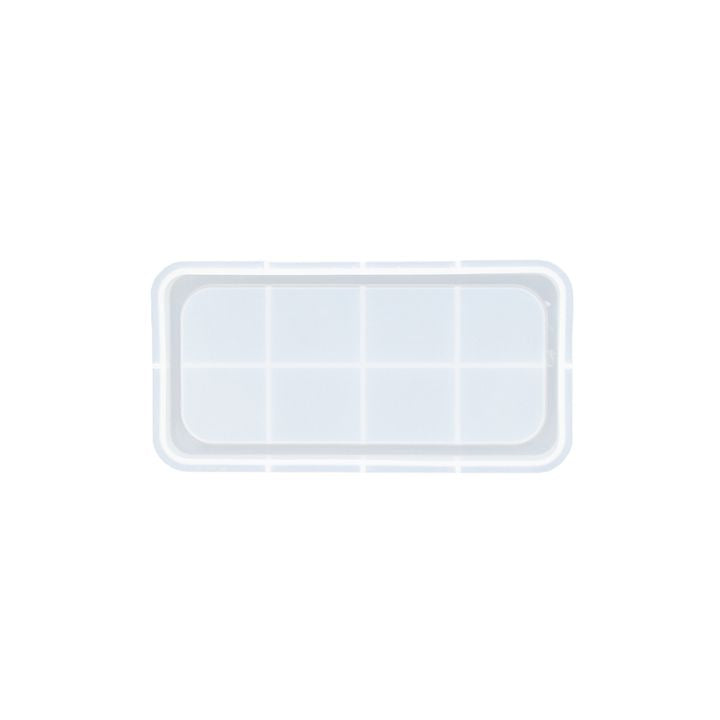 Silicone Mold for Casting, 18.2x9.3x1.2 cm, Rectangular Tray — image 2