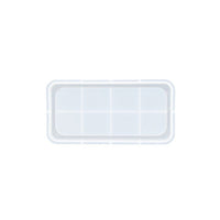 Silicone Mold for Casting, 18.2x9.3x1.2 cm, Rectangular Tray — image 2