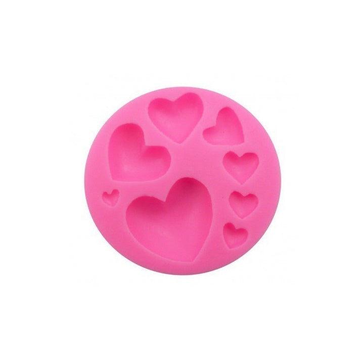 Silicone Mold for Casting - Hearts