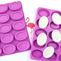 Silicone Mold for Casting - Ovals — image 1