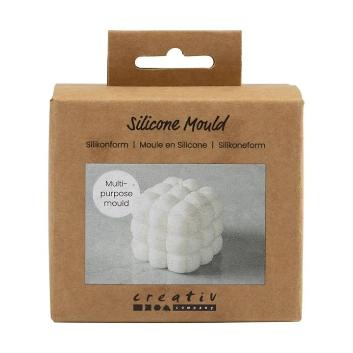 Silicone Mold - Square with Bubbles — image 1