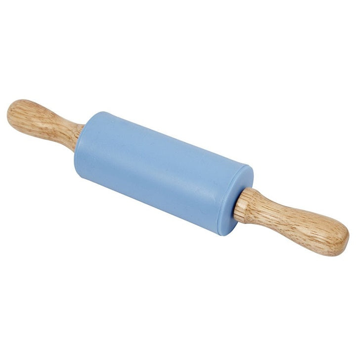 Silicone Roller with Wooden Handles