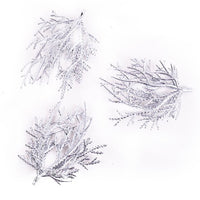Silver Christmas Sprigs, Set of 3 — image 1