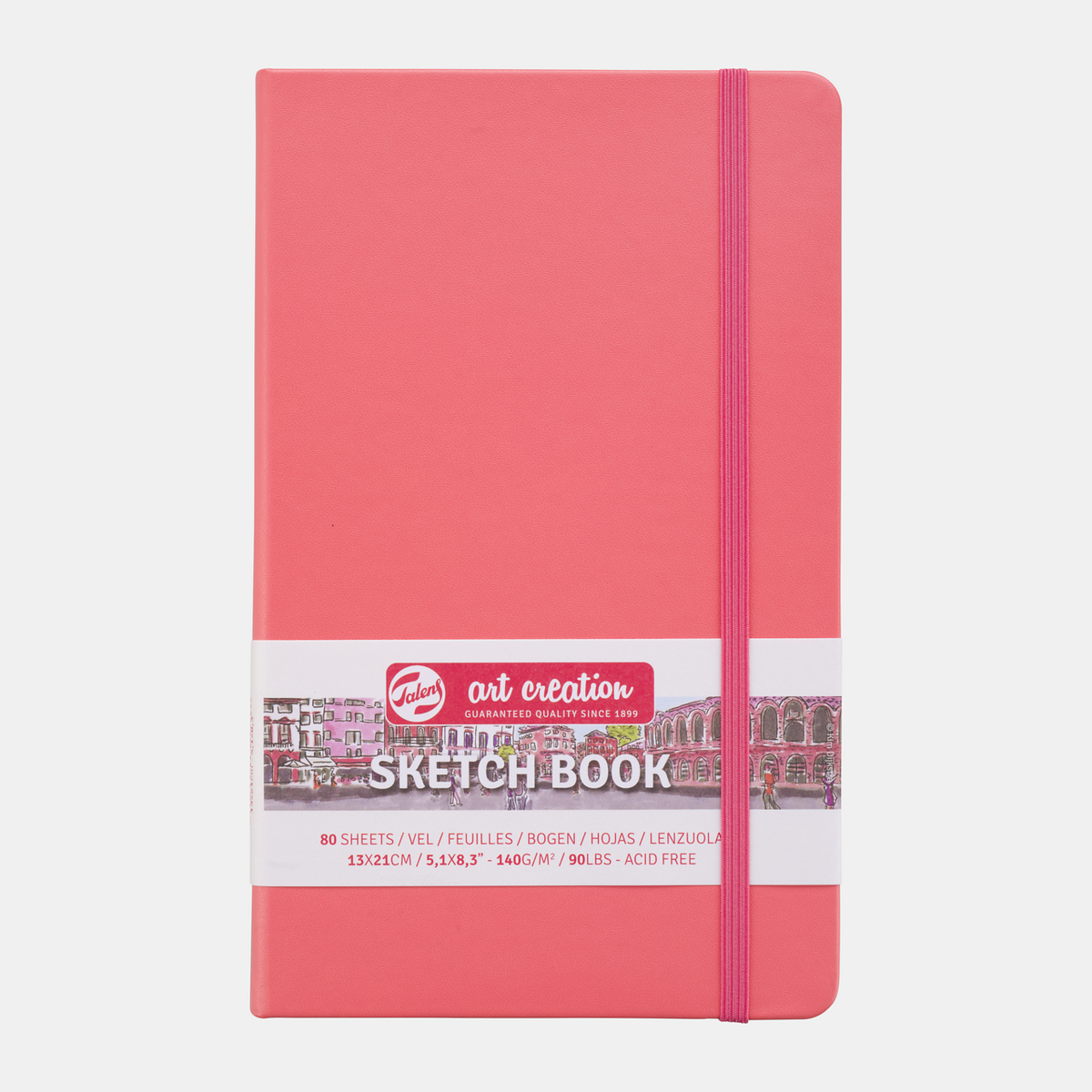 Sketchbook ROYAL TALENS Art Creation Coral 13 x 21 cm – 140 gsm, 80 sheets