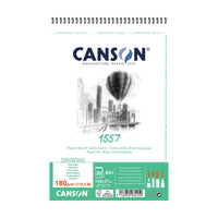 Sketching Pad CANSON 1557 180 g/m² A5 - 30 Sheets, Spiral Bound