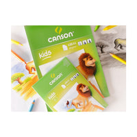 Sketching Pad CANSON Kids 90 g/m² – 30 sheets, A5 – A4
