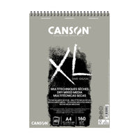 Sketching Pad CANSON XL Touch Grey 160 g/m² A4 – A3 - 40 sheets
