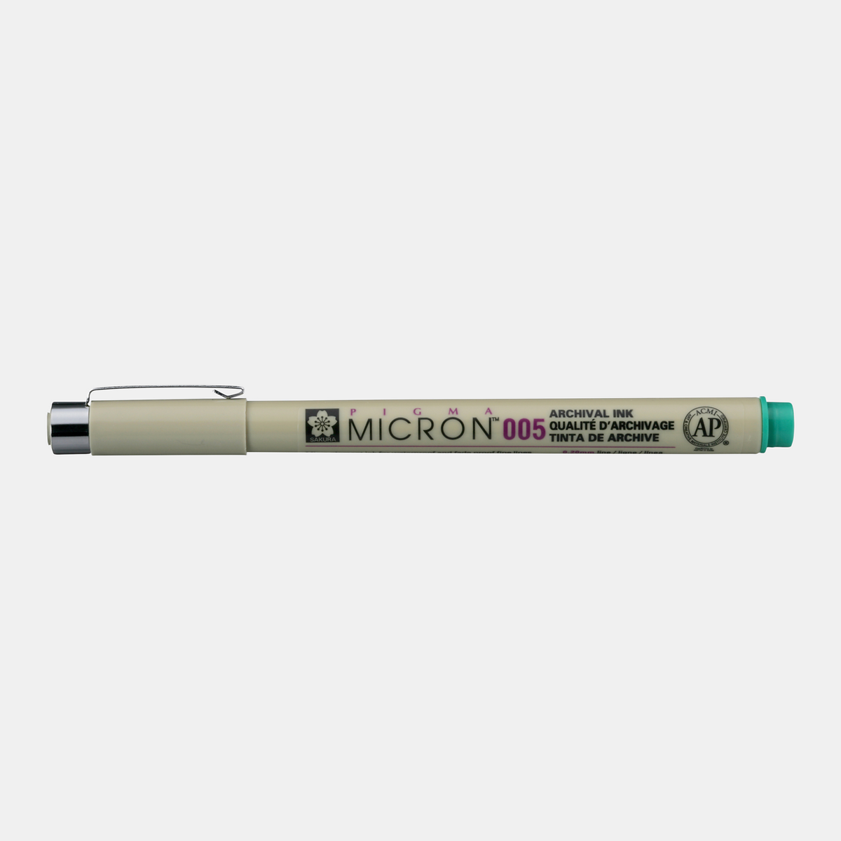 SAKURA Pigma Micron GREEN Technical Pen – 005 0,20 mm