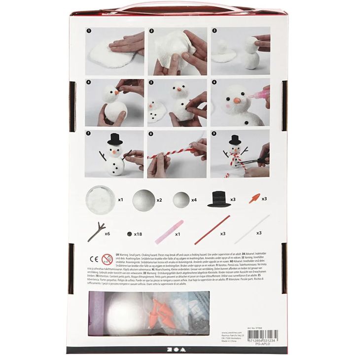 Snowman-Making Modeling Set — image 3