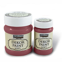 Soft Decorative Paint 100 ml – 21477 - Burgundy Red