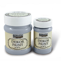 PENTART Soft Decorative Paint 100 ml – 21639 - Gray