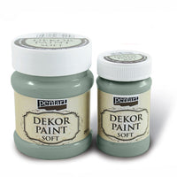 PENTART Soft Decorative Paint 100 ml – 21739 - Olive Tree Green