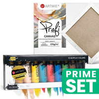 Solo Goya Acrylic Paint Set, ARTMiE Gold Matches and Canvases