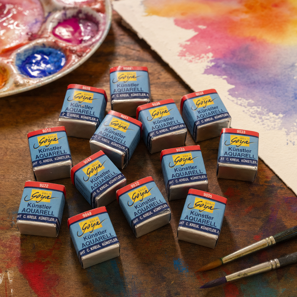 SOLO GOYA Artist Watercolor Paints 1