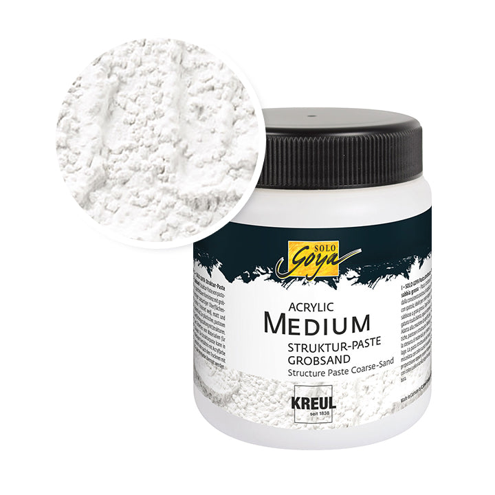 Solo Goya Coarse Sand Texture Paste 250 ml