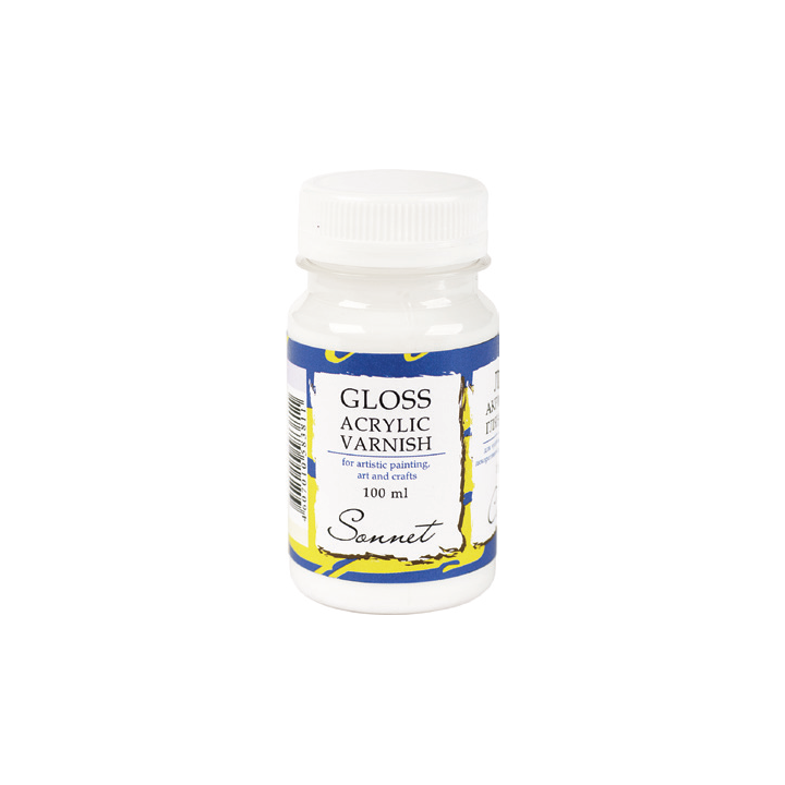 Sonnet Final Varnish for Acrylic Paints 100 ml | Various Finishes | ARTMiE