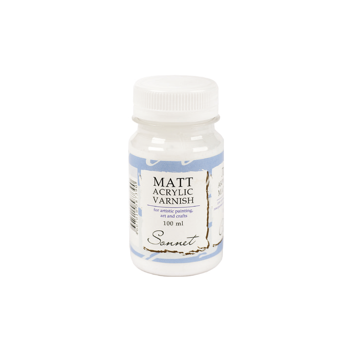 Sonnet Final Varnish for Acrylic Paints 100 ml | Various Finishes | ARTMiE