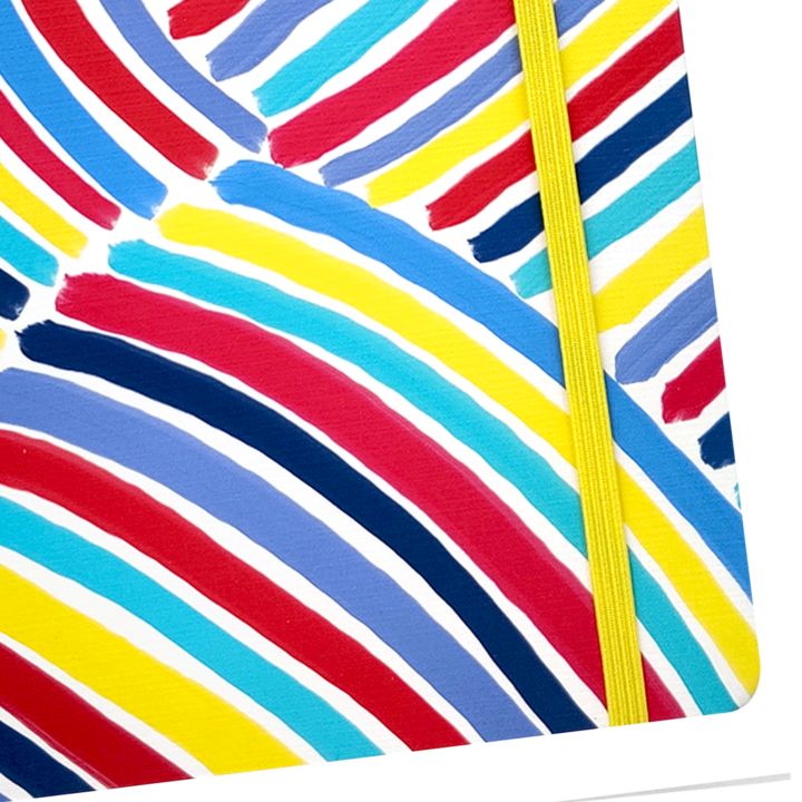 Spoko A5 Lined Notebook, 96 Pages - Blue Brush - Image 3