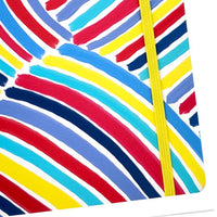 Spoko A5 Lined Notebook, 96 Pages - Blue Brush - Image 3