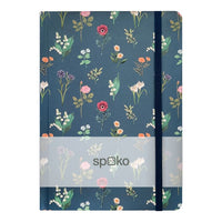 Spoko A5 Lined Notebook, 96 Pages - Flowers, image 4