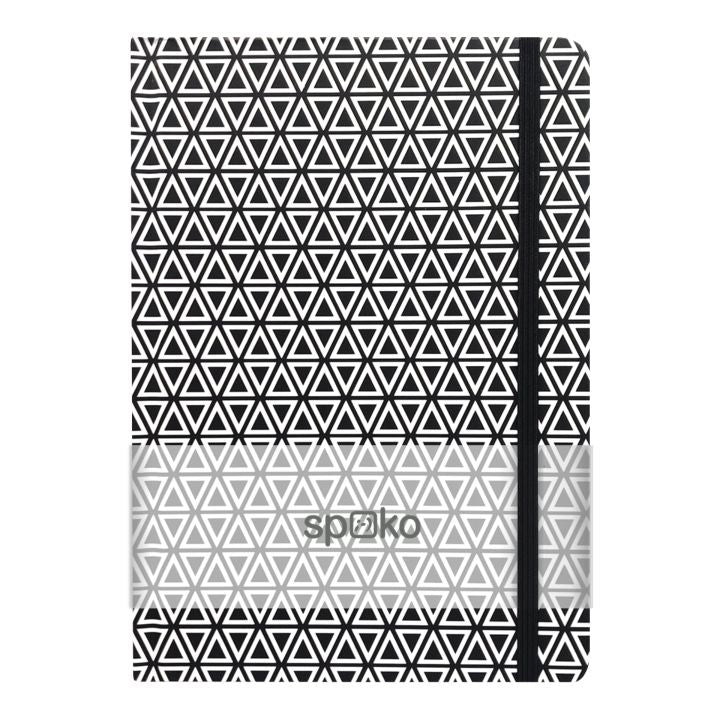 Spoko A5 Lined Notebook, 96 Pages - Triangle, Image 4