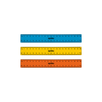Spoko Ruler 20 cm, Assorted Colors