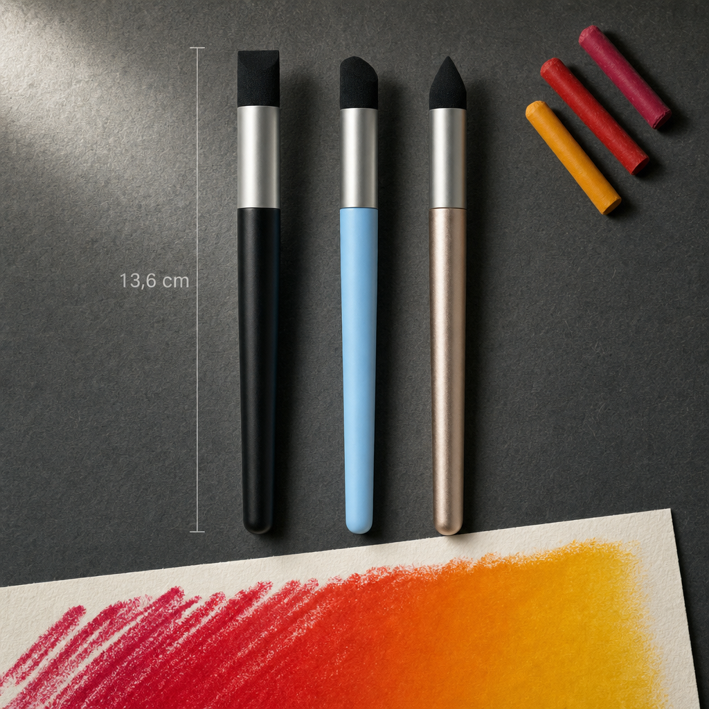 Sponge Blending Pen for Pastels and Paints 13.6 cm | various tips