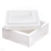 Square Polystyrene Box 13.5 x 13.5 cm