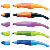 STABILO EASY Pen for Left-Handers + 3 Refills | various colors