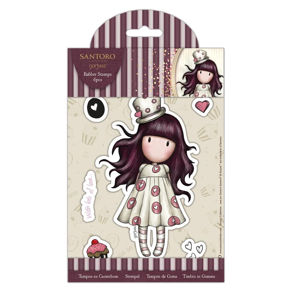 Stamp set DOCRAFTS Santoro Gorjuss Balloon - 7 pcs