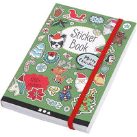 Sticker Book with Christmas Motifs