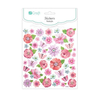 Stickers | Flowers, 46 pcs