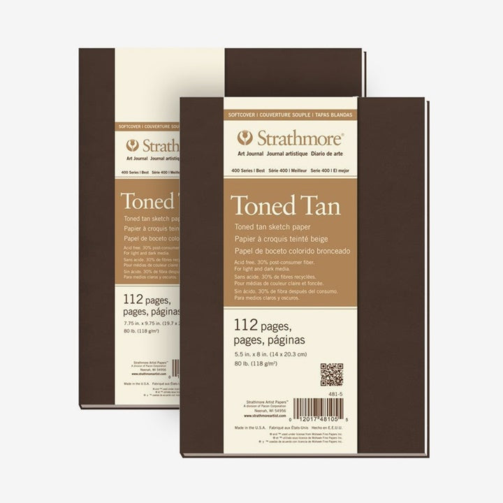 Strathmore Art Journal, Tan Toned Paper, Softcover | various sizes — image 1