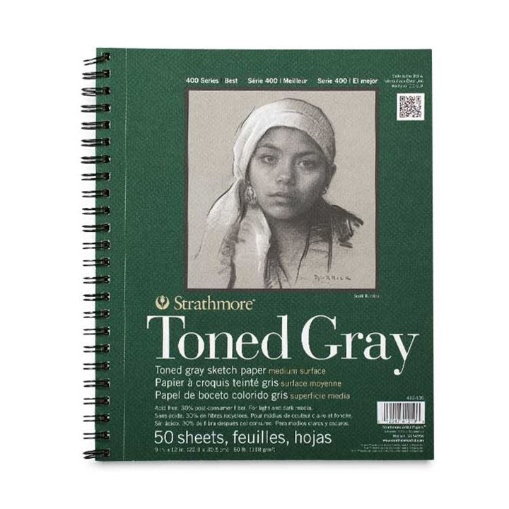 Strathmore Gray Toned Paper for Sketching | various sizes — image 2