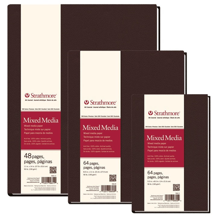 Strathmore Mixed Media Hardcover Art Book | various sizes, image 2