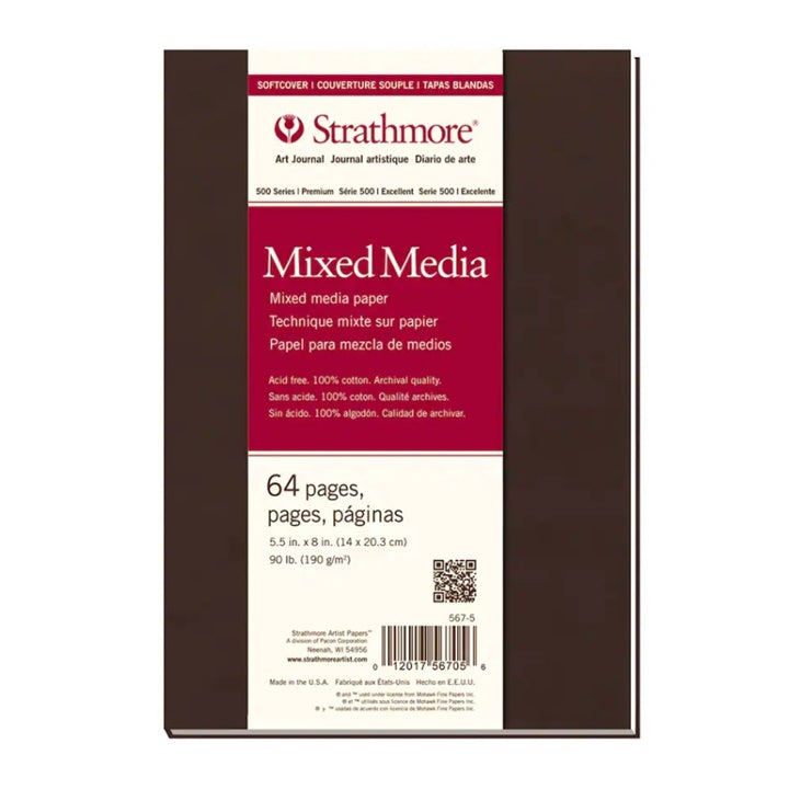 Strathmore Mixed Media Hardcover Art Book | various sizes, image 1
