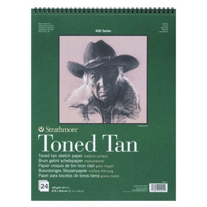 Strathmore Toned Sketch Paper, Tan | various sizes — image 1