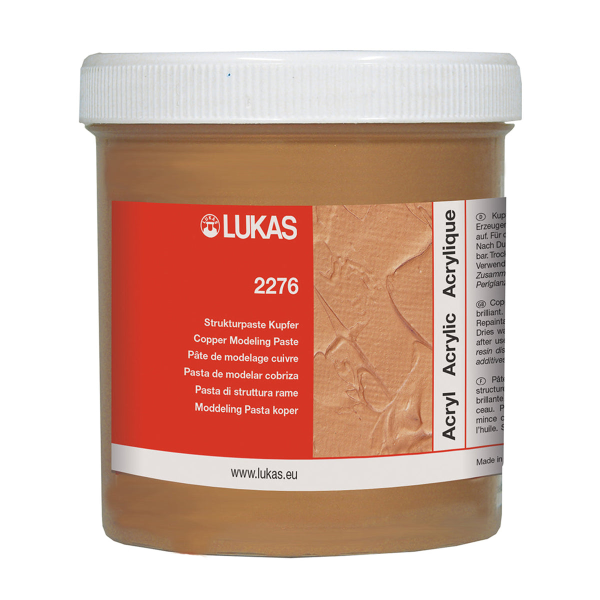 Structure Paste LUKAS Copper 250 ml