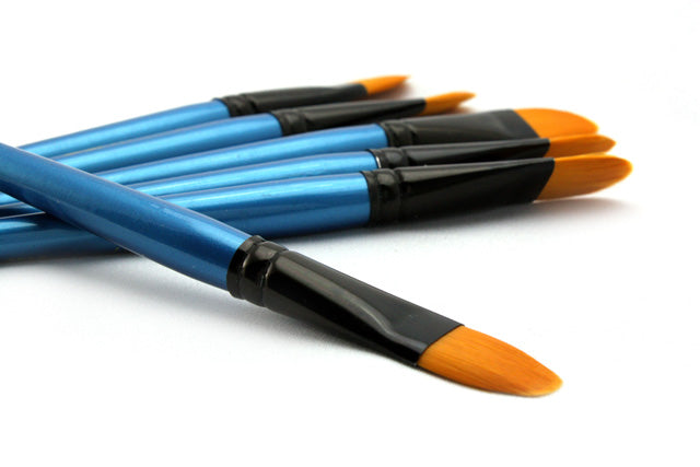 Synthetic Hair Flat Brushes | various sizes