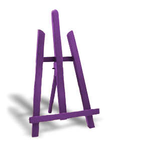 Tabletop Easel - 011M – Purple