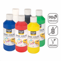 Tempera Paint Set Creall 6 x 250 ml