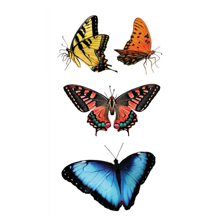 Transparent PVC Stickers | Butterflies, Set of 15 — image 3