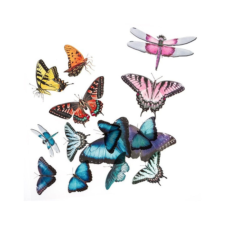 Transparent PVC Stickers | Butterflies, Set of 15 — image 1