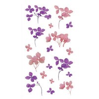 Transparent PVC Stickers | Flowers, 49 pcs — image 4