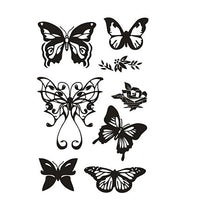Transparent Stamps - Butterflies