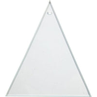 Triangular Glass for Decorating