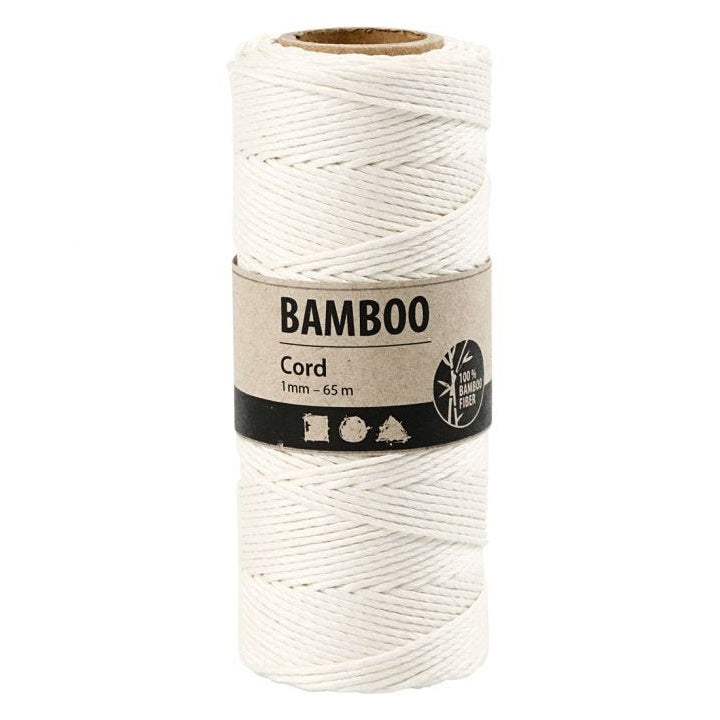 Twisted Bamboo Twine - 65 m | various colors — image 1